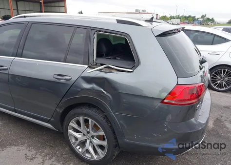 2017 Volkswagen Golf Alltrack S/Se/Sel из США, поврежденный, VIN 3VWH17AU7HM504836